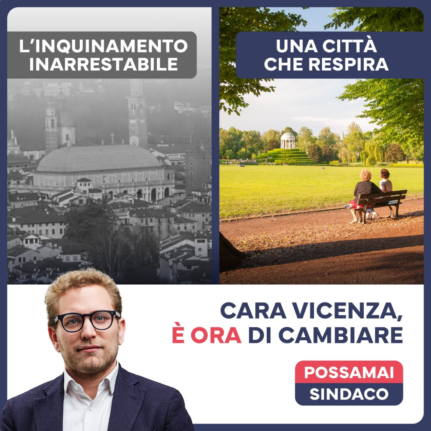 Cara Vicenza, è ora di cambiare: una città che respira!